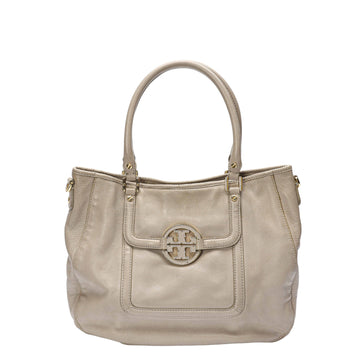 Tory Burch Amanda Beige Hobo Bag