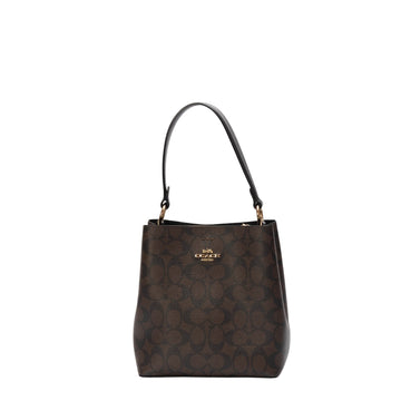 Coach Signature Canvas Mollie Bucket Bag 22