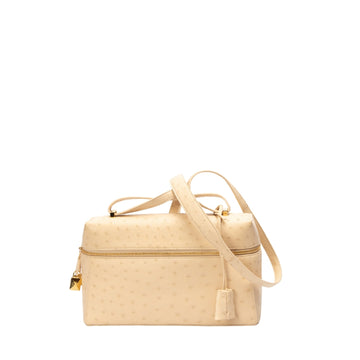 Loro Piana Ostrich Leather Extra Bag L27