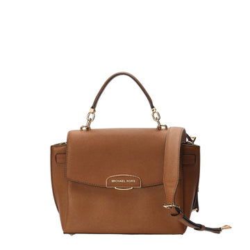 Michael Kors Rochelle Brown Convertible Satchel