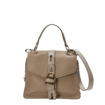Chloe Beige Aby Day Shoulder Bag