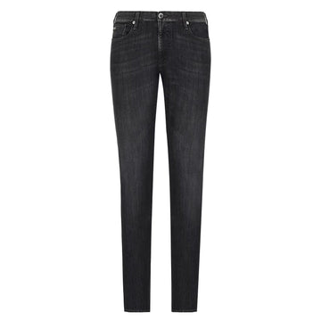 J06 Slim-Fit, Twill-Melange Jeans In 10 Oz Comfort Denim