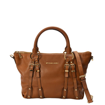 Michael Kors Brown Bedford Convertible Crossbody Bag