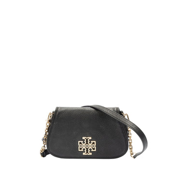 Tory Burch Britten Black Leather Crossbody Bag