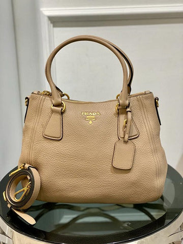 Prada Beige Vitello Daino Bag