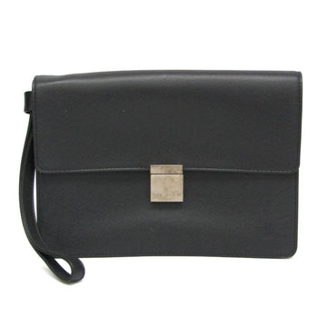 Louis Vuitton Selenga  Leather Clutch Bag