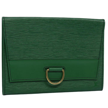 Louis Vuitton Léna  Leather Clutch Bag
