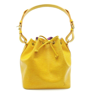 Louis Vuitton Petit Noé  Leather Shopper Bag