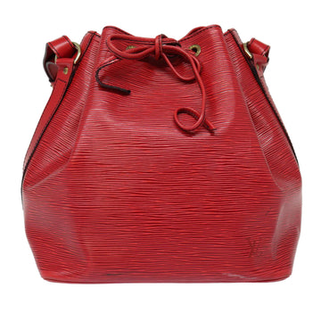 Louis Vuitton Petit Noé  Leather Shoulder Bag