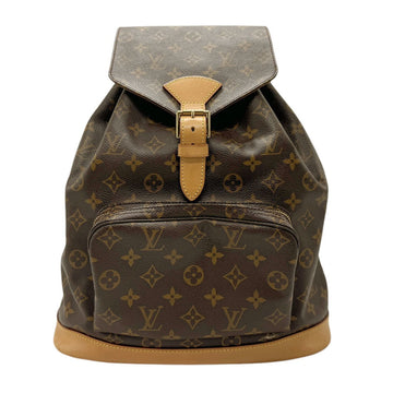 Louis Vuitton Montsouris  Canvas Backpack Bag