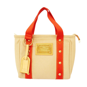 Louis Vuitton Antigua  Canvas Tote Bag