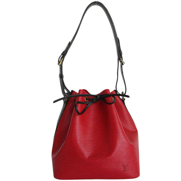 Louis Vuitton Petit Noé  Leather Shoulder Bag