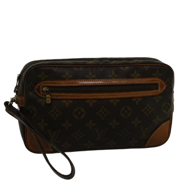 Louis Vuitton Marly Dragonne  Canvas Clutch Bag