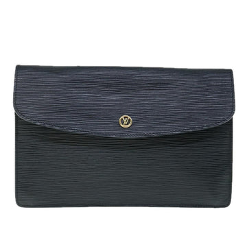 Louis Vuitton Montaigne  Leather Clutch Bag