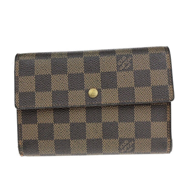 Louis Vuitton Trésor  Canvas Wallet