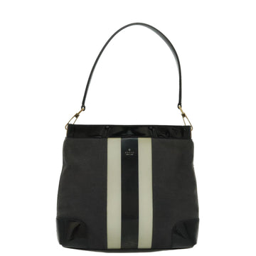 Gucci Web Grey Canvas Shoulder New 1:1 Bags