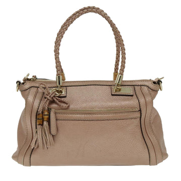 Gucci Bamboo Pink Leather HandNew 1:1 Bags