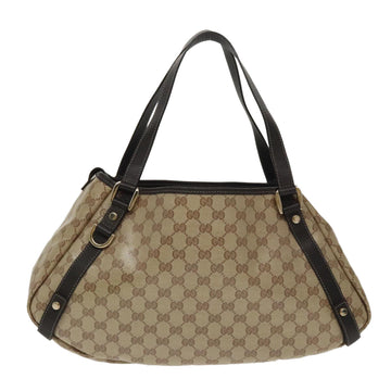 Gucci Abbey Beige Canvas Tote New 1:1 Bags