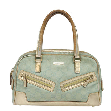 Gucci Bowling Blue Canvas HandNew 1:1 Bags