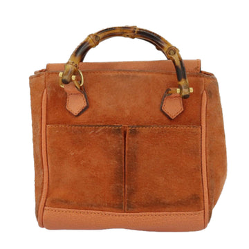 Gucci Bamboo Orange Suede HandNew 1:1 Bags