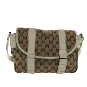 Gucci Beige Canvas Shoulder New 1:1 Bags