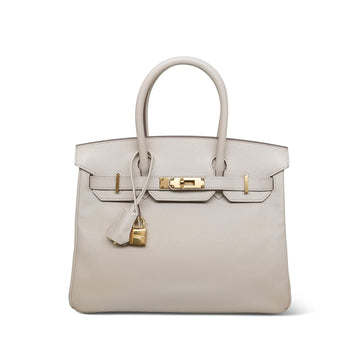 Birkin 30 Craie leather  A Stamp
