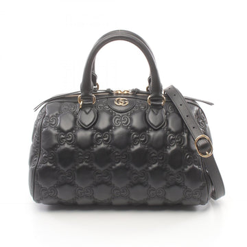 Gucci Black Leather Handbag
