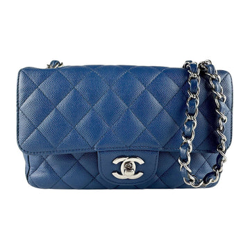 Classic Single Flap Bag Quilted Leather Mini