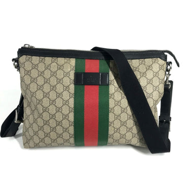 Web Messenger Bag GG Coated Canvas Large