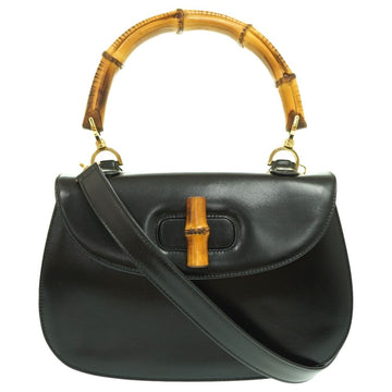 Gucci Black Leather Handbag