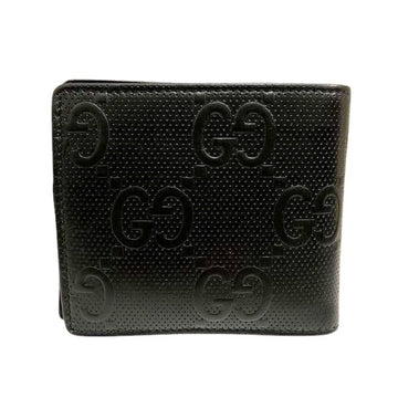 Gucci Black Leather Wallet (Bi-Fold)