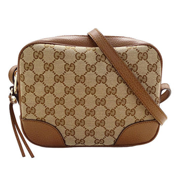 Gucci Brown Gg Canvas Shoulder Bag