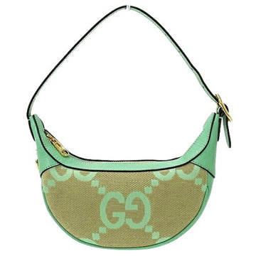 Gucci Gg Canvas Beige Green Gg Canvas HandNew 1:1 Bags Shoulder New 1:1 Bags