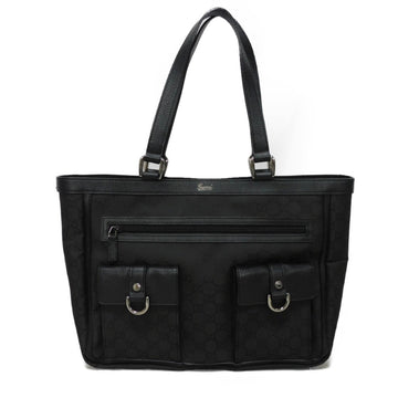 Gucci Black Nylon Leather Shoulder New 1:1 Bags Tote New 1:1 Bags