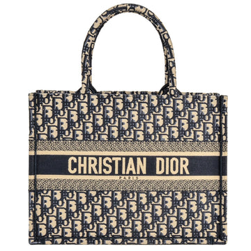 Christian Dior Navy Canvas Tote Bag ()