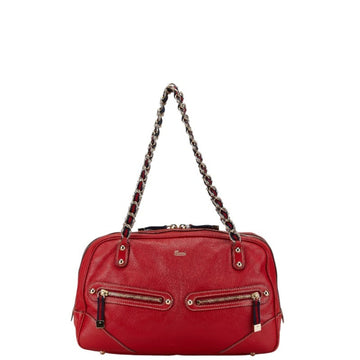 Gucci Red Color Leather Shoulder New 1:1 Bags