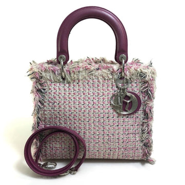 Lady Dior Bag Tweed Medium