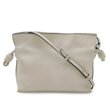 Flamenco Knot Clutch Leather Medium