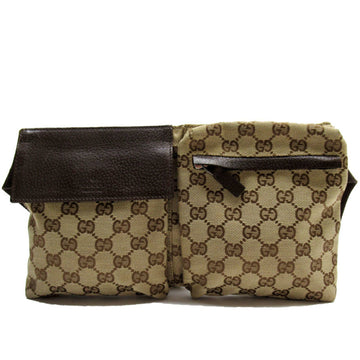 Gucci Gg Canvas Brown Gg Canvas Fanny Pack