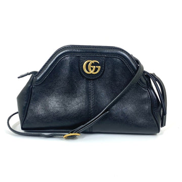 Gucci Black Leather Shoulder Bag