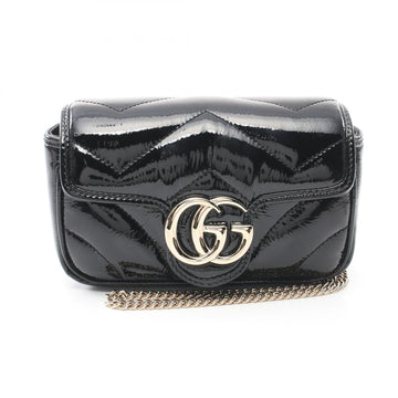 Gucci Black Leather Shoulder Bag