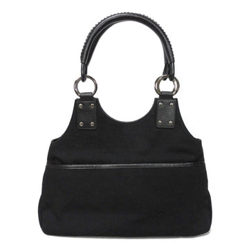 Gucci Black Gg Canvas Leather HandNew 1:1 Bags Tote New 1:1 Bags