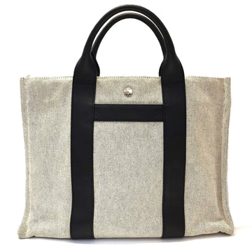 Sac Harnais Tote Toile and Leather MM