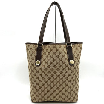 Gucci Brown Gg Canvas Tote New 1:1 Bags