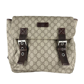 Diaper Bag GG Coated Canvas