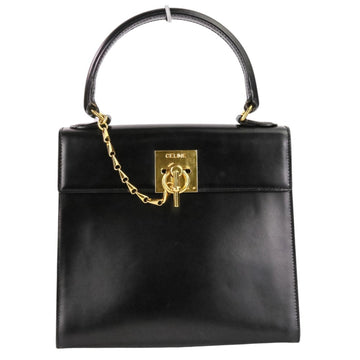 Vintage Logo Top Handle Bag Leather Small