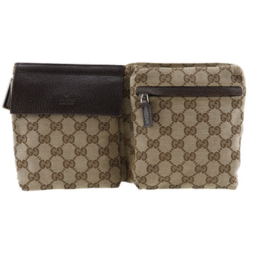 Gucci Beige Gg Canvas Fanny Pack
