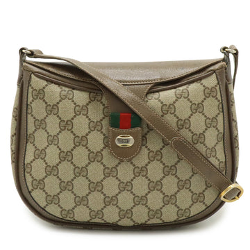 Vintage Web Crossbody Bag GG Coated Canvas Small
