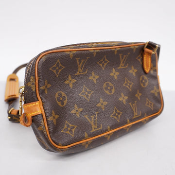LOUIS VUITTONAuth  Monogram Pochette Marley Bandolier M51828 Women's