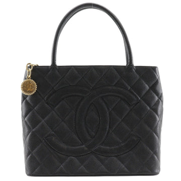 Medallion Tote Quilted Leather